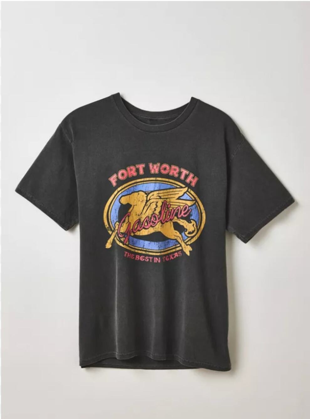 Urban Outfitters Fort Worth Gasoline Graphic Tee Shirt Large